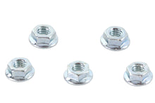 Load image into Gallery viewer, Serrated Hex Flange Nuts 5/16 inch-18 Zinc