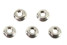 Load image into Gallery viewer, Serrated Hex Flange Nuts 5/16 inch-18 Stainless Steel