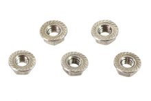 Load image into Gallery viewer, Serrated Hex Flange Nuts 5/16 inch-18 Stainless Steel