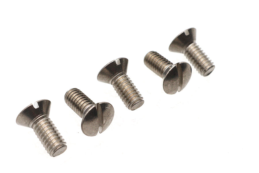 Oval Slotted Screw 5/16 inch-18 x 3/4 inch Stainless Steel