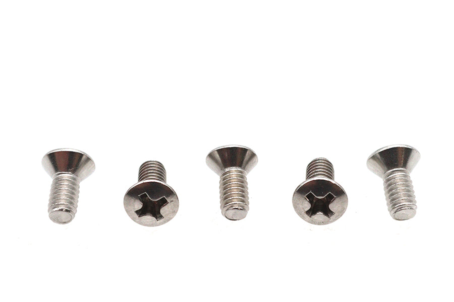 8-32 x 3/8 inch Oval Phillips Head Screw Stainless Steel