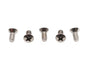 8-32 x 3/8 inch Oval Phillips Head Screw Stainless Steel
