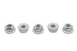 M8 x 1.25 Flange Nut Zinc