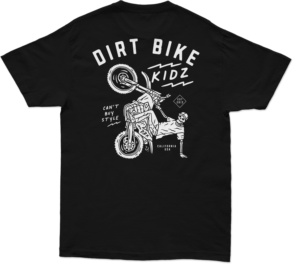 12 O'clock Tee Black Sm