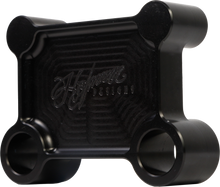 Load image into Gallery viewer, H/D Billet Pull Back Plate Black Batwing