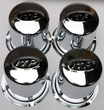 Load image into Gallery viewer, Steel 4/110 Chrome Cap 4 Pack
