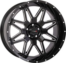 St7 Wheel 20x9 5+4 (0mm) 5/4.5 Gloss Black Milled