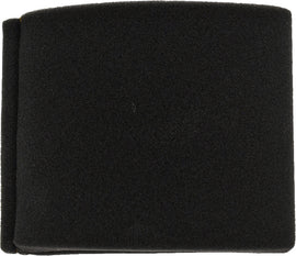 EMGO air filter showing a rectangular, pleated design with plastic frame for motorcycle or vehicle air intake filtration.