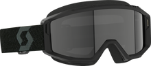 Load image into Gallery viewer, Primal Mx Sand Dust Goggle Blk/Drk Grey Drk Grey Lens