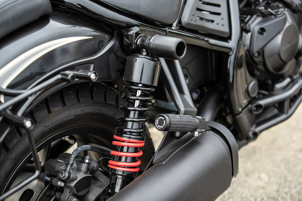 Slash Cut Pass Foot Pegs Pr Black