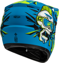Load image into Gallery viewer, Youth Mx 46y Unstable Helmet Matte Blue/Green Ym