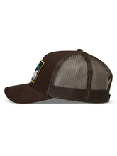 Load image into Gallery viewer, Hemmings Trucker Hat Brown/Brown