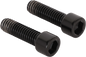 4/110 Center Cap Screws M4x16 2pcs Black