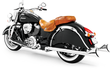 Load image into Gallery viewer, True Dual Headers 2.5" Chrome W/Sharktails  `14 Up Indian