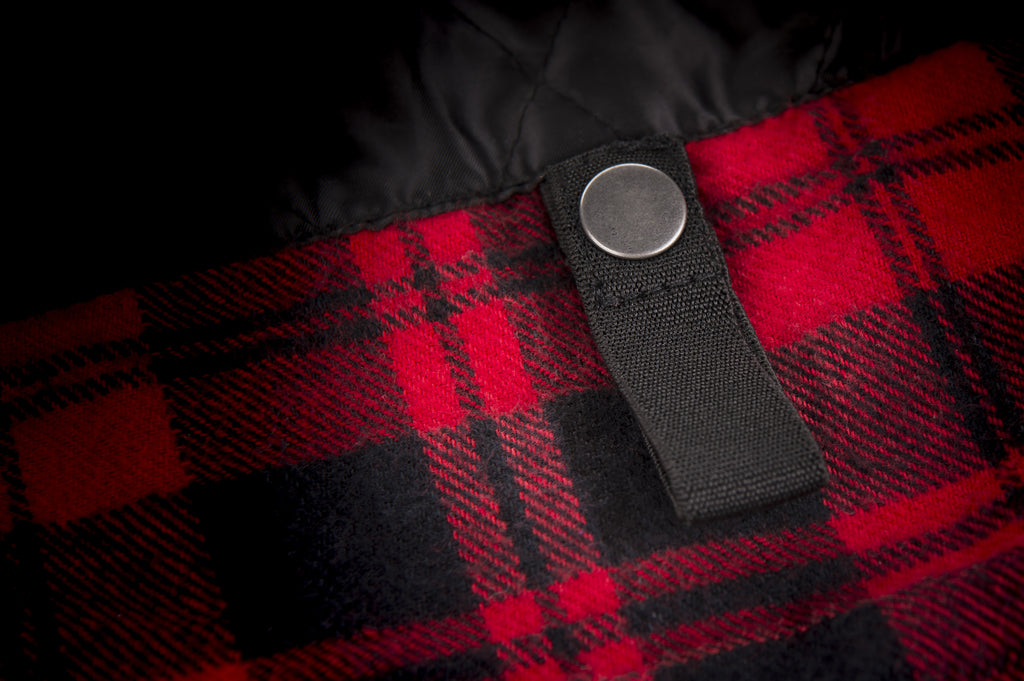 Marksman Flannel Black/Red 2x