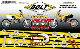 BOLT Pro Pack for Suzuki RM125/250, RMPP-125/250