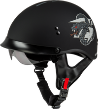 Load image into Gallery viewer, Hh 65 Drk1 Helmet W/ Peak Matte Black/Grey 2x