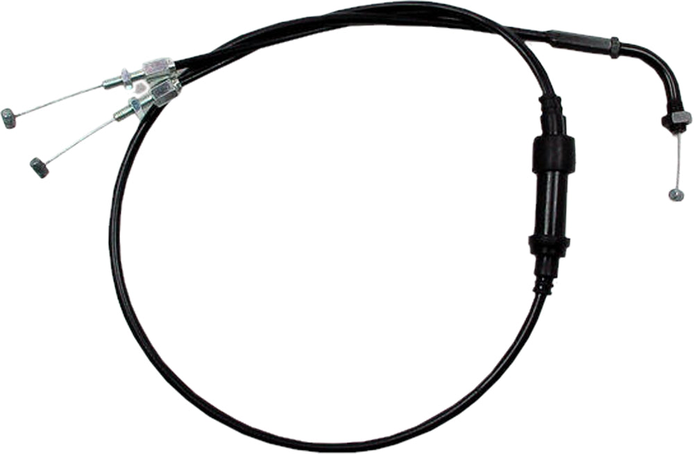 Black Vinyl Throttle Pull Cable