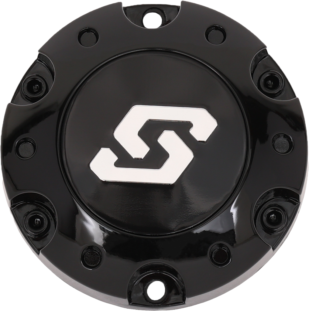 4/110 Center Cap Gloss Black