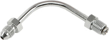 Load image into Gallery viewer, Jic To  3 Tube Adapter 90 Degree Long Chrome 3/8"