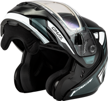 Load image into Gallery viewer, Md 04s Sector Snow Helmet W/ Electric Shield Blk/Silver Sm