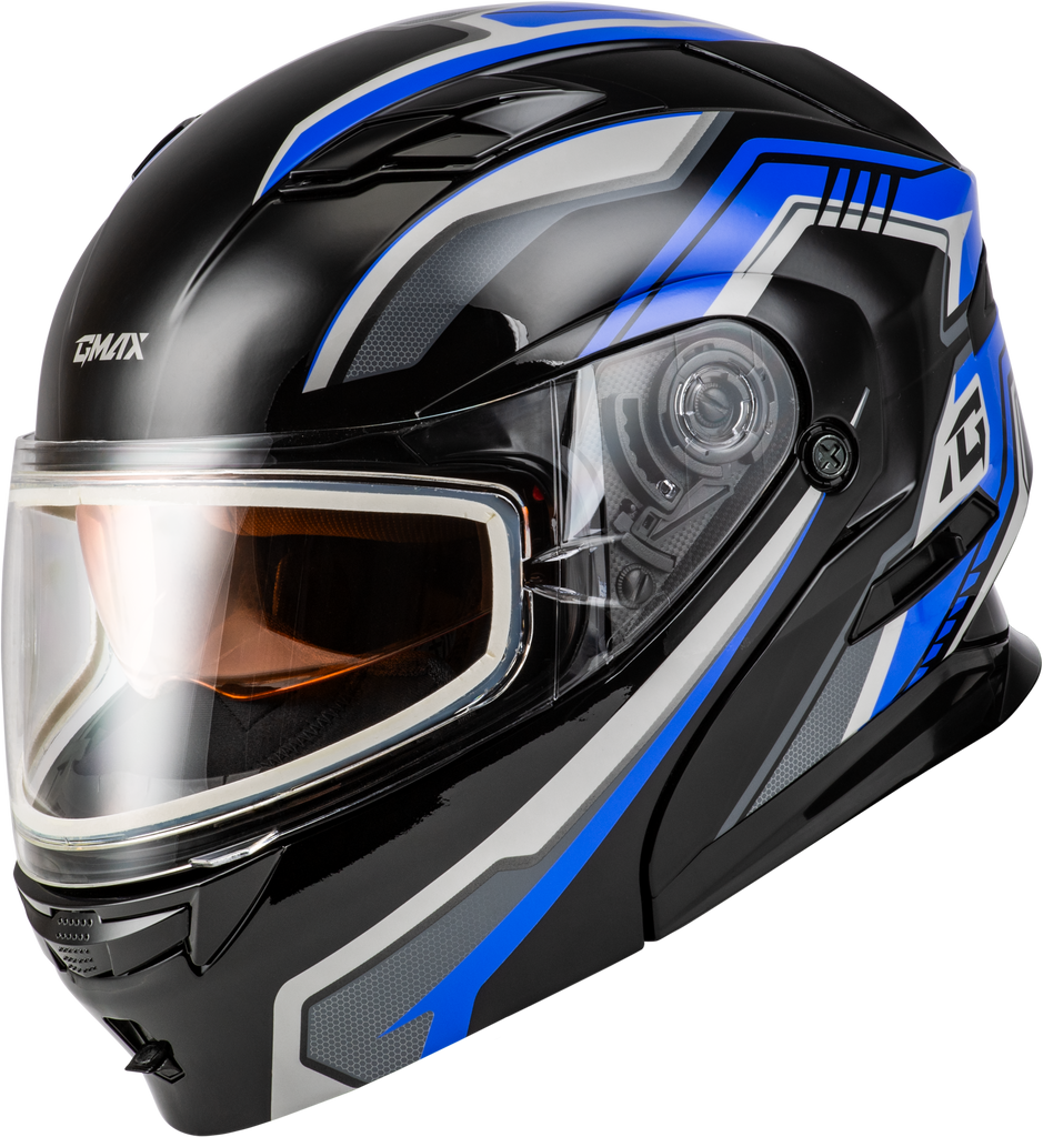 Md 01s Transistor Snow Helmet Blue/Black Xs