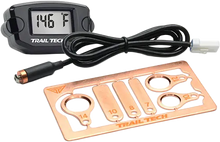 Load image into Gallery viewer, Electrical Tto Temperature Meter by TRAIL TECH showing digital display and temperature readings on a compact device.