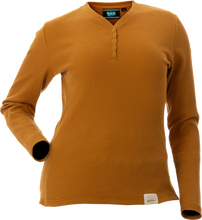 Load image into Gallery viewer, Cozy Waffle Shirt Fawn Xs