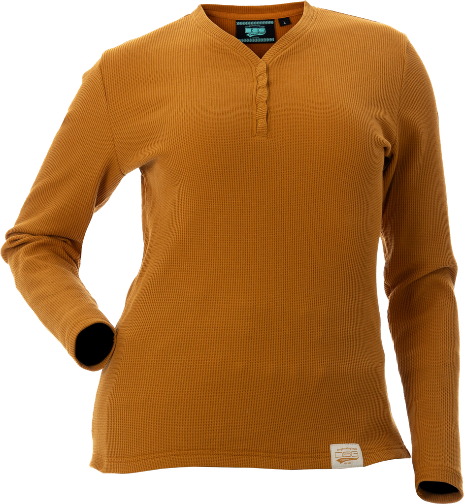 Cozy Waffle Shirt Fawn Md