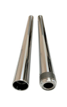Load image into Gallery viewer, Pro One Chrome Fork Tubes 49mm 27 1/2"