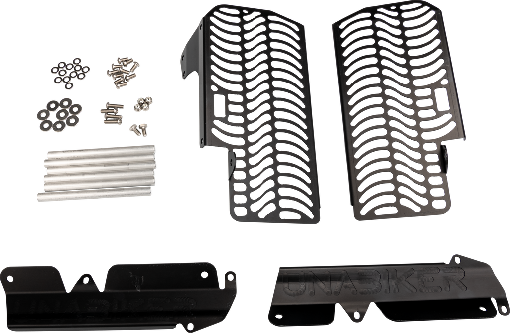 Radiator Guard Yamaha Black