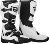 Fly Racing Maverik Boots White/Black Sz 11 364-67511