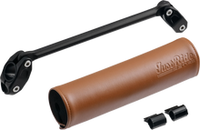 Load image into Gallery viewer, Handlebar Bar Pad Set 200mm Brown Pad W/220mm Brace