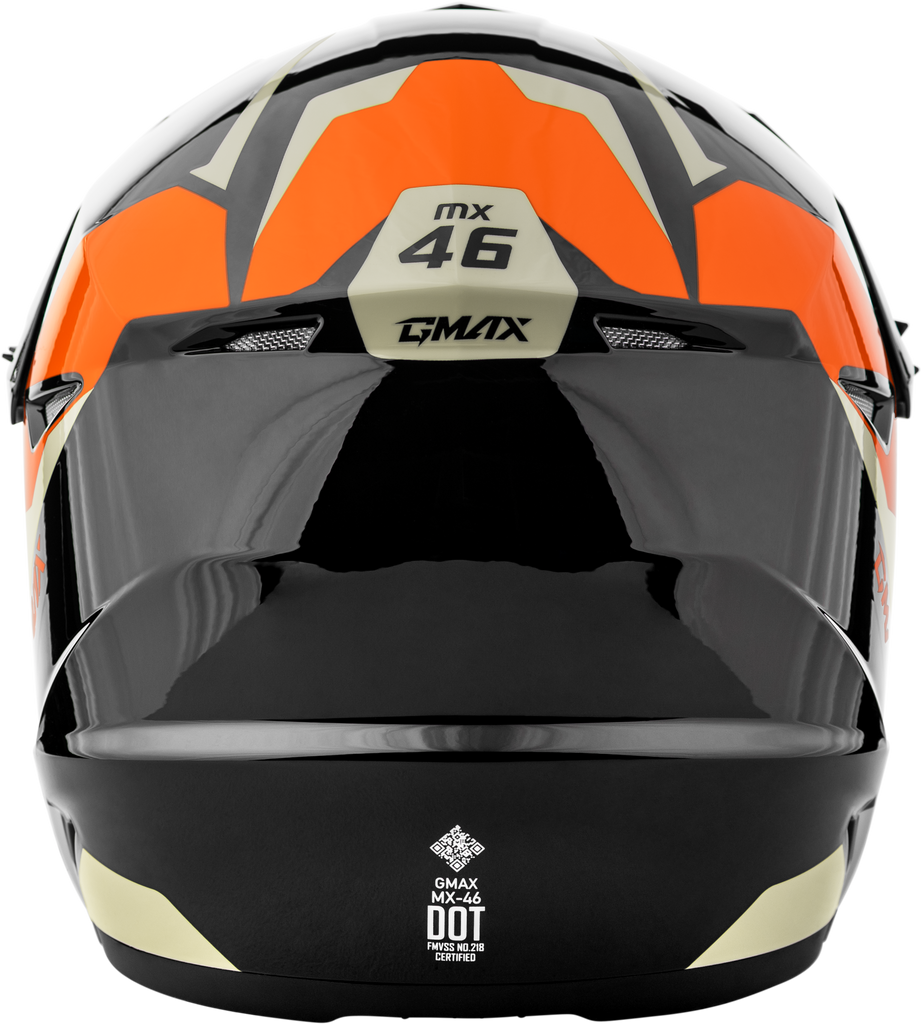 Mx 46 Cyclus Hemet Black/Orange Xl