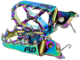 Flo Motorsports Pro Series Foot Pegs Jet Fuel 122-8011J