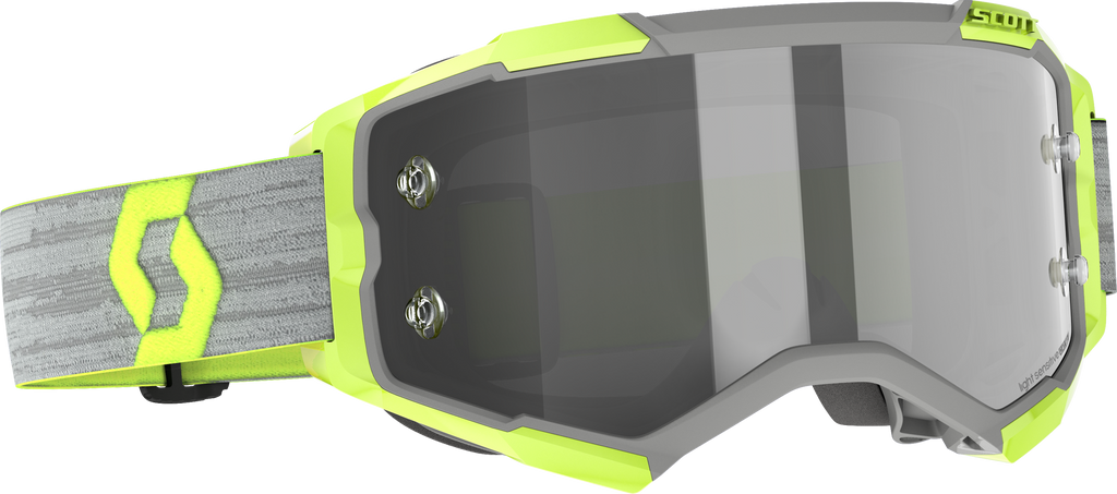Fury Goggle Ls Grey/Yellow W/Grey Works