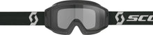 Load image into Gallery viewer, Primal Sand/Dust Goggle Black/White Dark Grey Lens