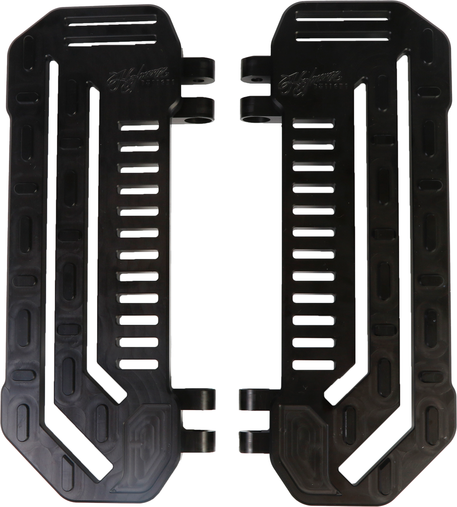 H/D Billet Floorboards Black