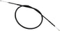 Black Vinyl Clutch Cable