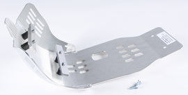 DEVOL skid plate guard for off-road vehicles, durable metal protection for undercarriage components in rugged terrain.