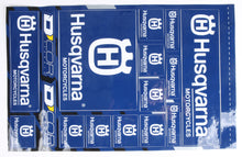 Load image into Gallery viewer, Husqvarna Decal Sheet