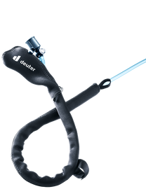 Deuter streamer tube insulator for luggage, showing close-up of the durable, insulating material used in the product.