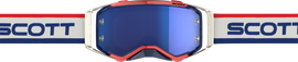 Prospect Heritage Goggle White/Blue Retro