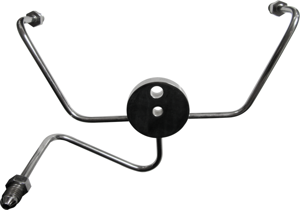 Front Brake Spider Wideglide Chrome  3an Fittings