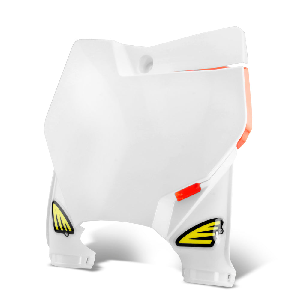 Stadium Number Plate White
