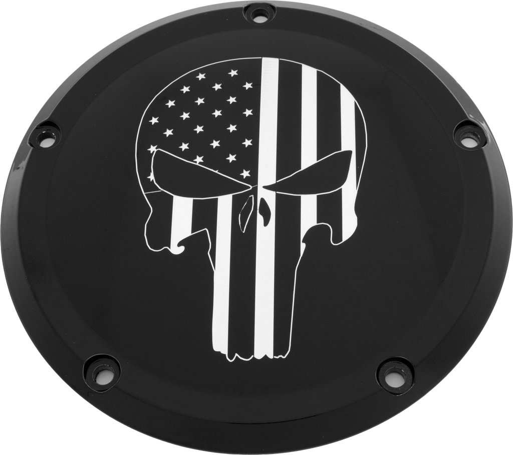 7   M8 Flt/Flh Derby Cover Punisher Black