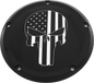 6   M8 Softail Derby Cover Punisher Black