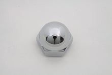 Load image into Gallery viewer, Chrome Acorn Triple Tree Stem Nut with Shoulder