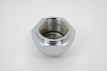 Load image into Gallery viewer, Chrome Acorn Triple Tree Stem Nut with Shoulder