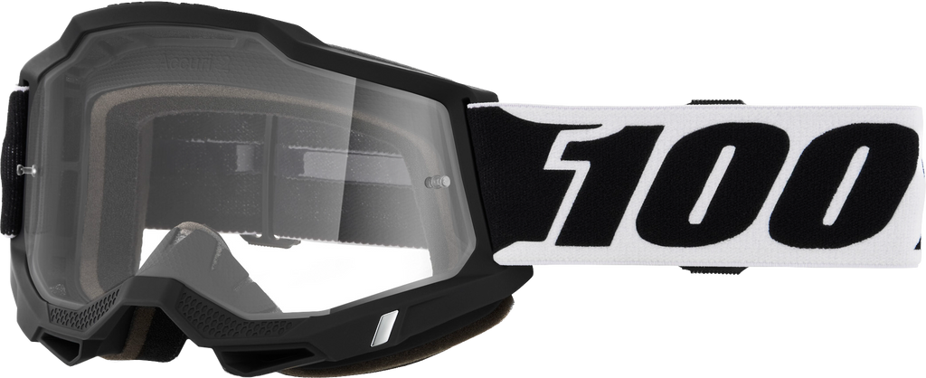 Accuri 2 Goggle Blck001 Clear Lens